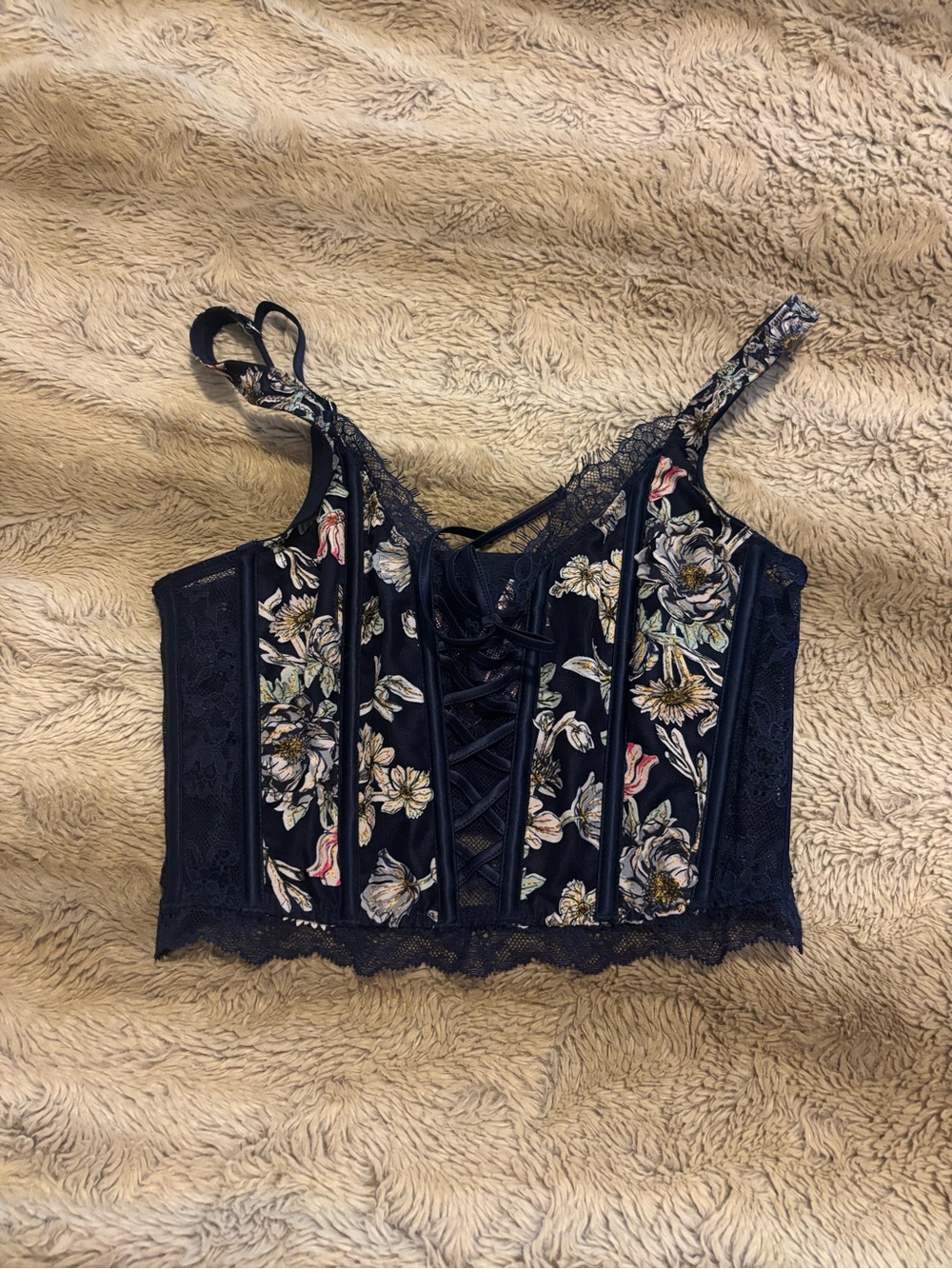 Victoria’s Secret XS Floral Corset - NEW